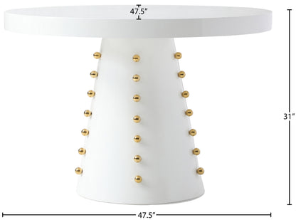 Rio White Dining Table T