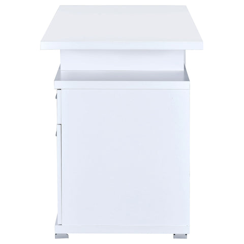 Breena 47-inch 2-drawer Office Computer Desk WhiteWhite