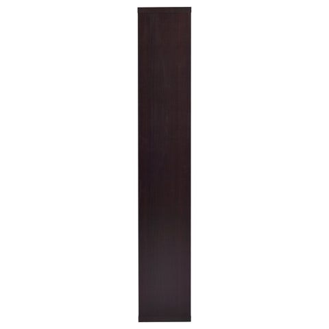 Colima 71-inch 6-shelf Bookshelf CappuccinoCappuccino