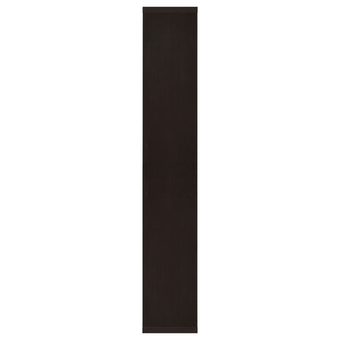Fiona 71-inch 8-shelf Open Bookcase CappuccinoCappuccino