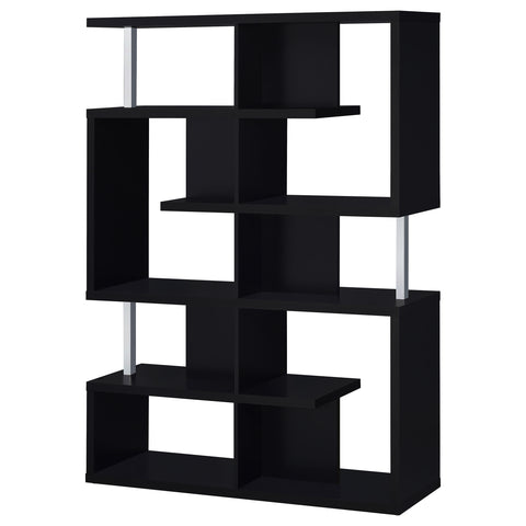 Beck 63-inch 5-shelf Bookshelf BlackBlack