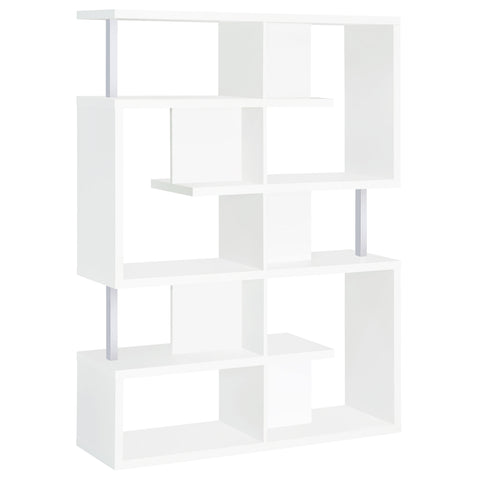 Beck 63-inch 5-shelf Bookshelf WhiteWhite