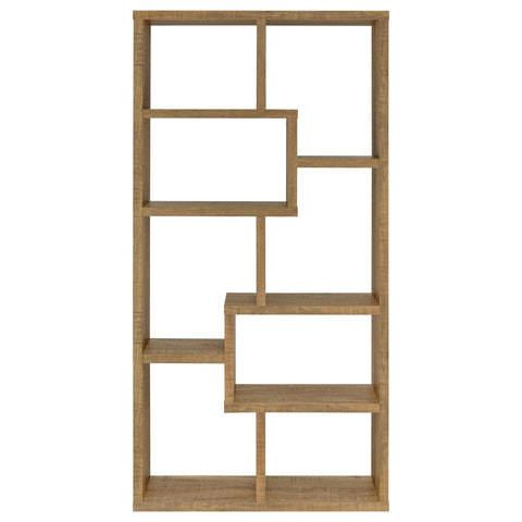 Franco 71-inch 6-shelf Bookshelf Mango