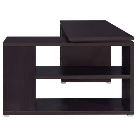 Berkeley 60-inch 3-drawer L-Shape Computer Desk CappuccinoCappuccino