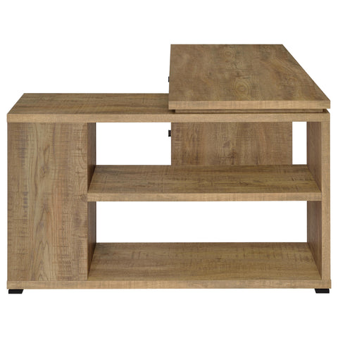 Jessica 60-inch 3-drawer L-Shape Computer Desk Mango