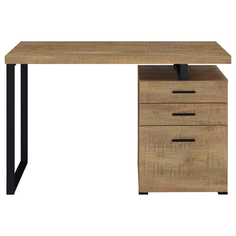 Garza 47-inch 3-drawer Office Computer Desk Mango