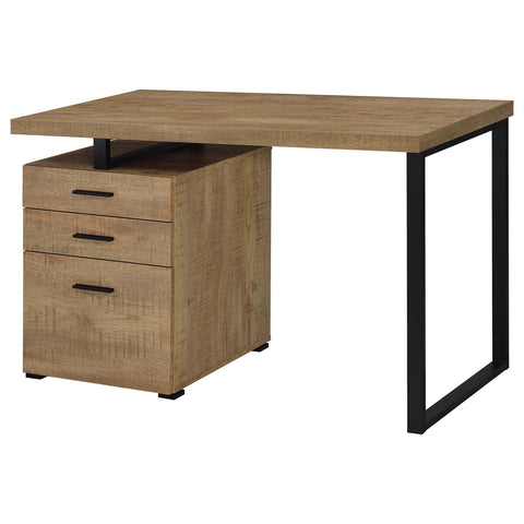 Garza 47-inch 3-drawer Office Computer Desk Mango