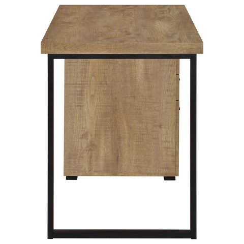 Garza 47-inch 3-drawer Office Computer Desk Mango