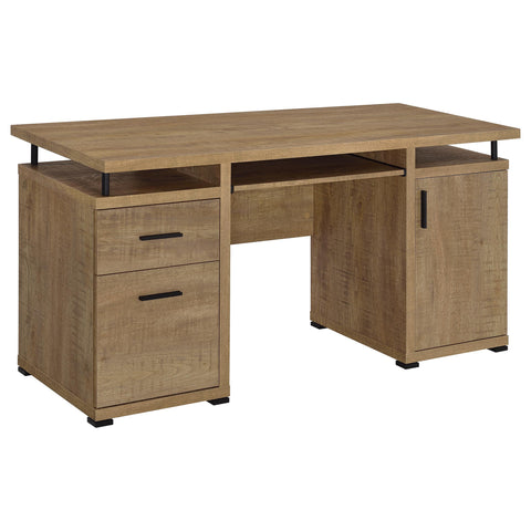 Parry 55-inch 2-drawer Office Computer Desk Mango