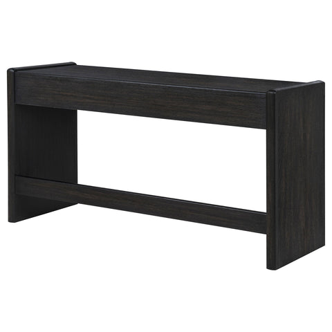 Clower 2-drawer Home Office Writing Desk Burnished Black