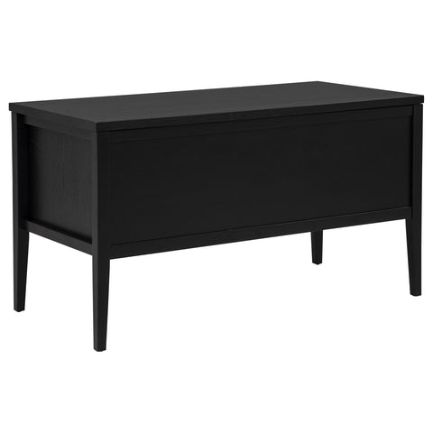 Kehoe 4-Drawer Lift-Top Computer Desk Black