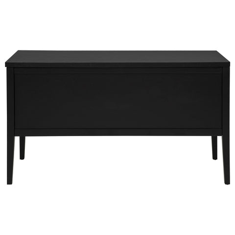 Kehoe 4-Drawer Lift-Top Computer Desk Black