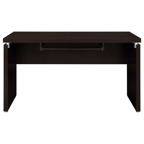 Elyna 55-inch Computer Desk with Keyboard Drawer CappuccinoCappuccino