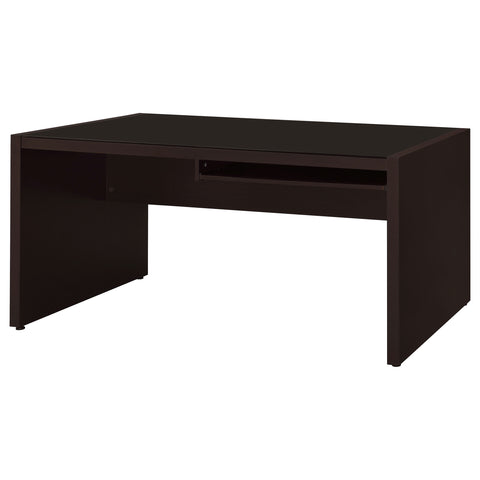 Juanita 60-inch Computer Desk with Keyboard Drawer CappuccinoCappuccino