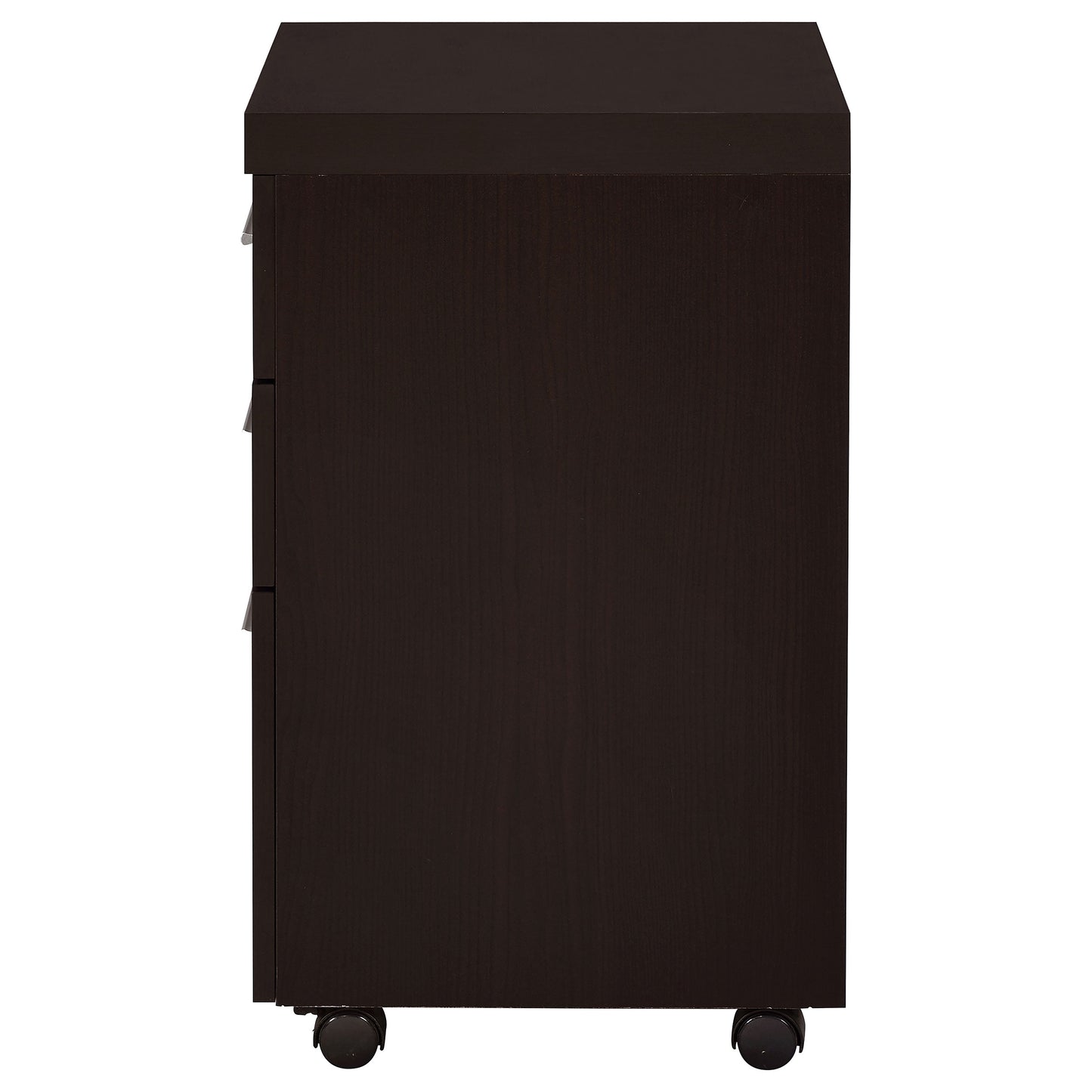juanita 3-drawer mobile office storage cabinet cappuccinocappuccino