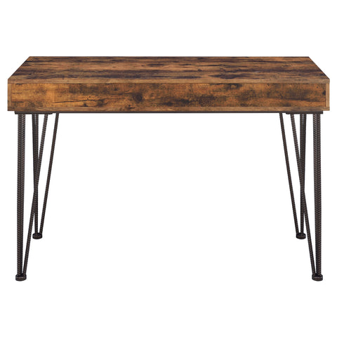 Miranda 47-inch 1-drawer Writing Desk Rustic NutmegRustic Nutmeg