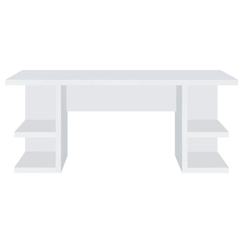 Kendall 71-inch 4-shelf Engineered Wood Writing Desk WhiteWhite