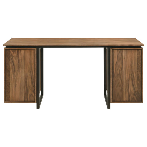 Carlow 6-Drawer Double Pedestal File Computer Desk