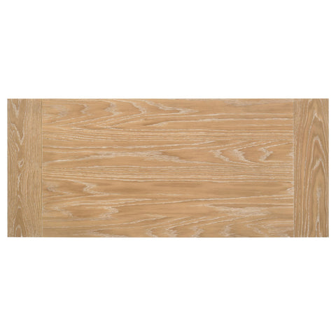Galindo 54-inch 2-drawer Computer Writing Desk Distressed Light Brown