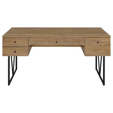 Croyden 63-inch 4-drawer Writing Desk Mango