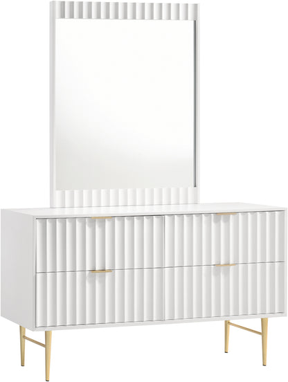 Akoya White Gloss Dresser D