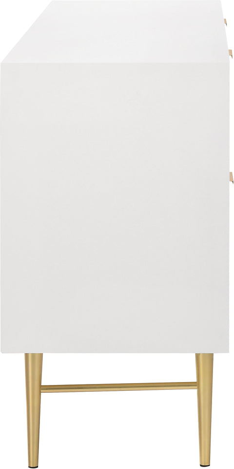 Paris White Gloss Dresser