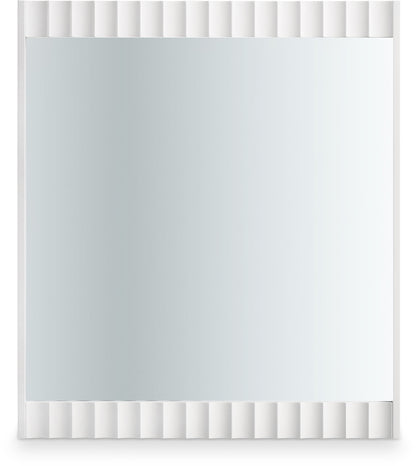 Paris White Gloss Mirror