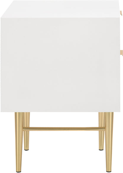 Akoya White Gloss Night Stand NS