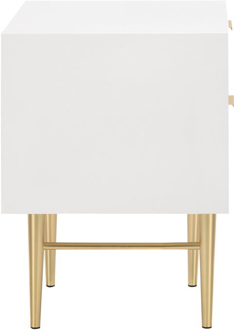Paris White Gloss Night Stand