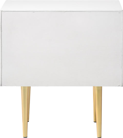 Akoya White Gloss Night Stand NS