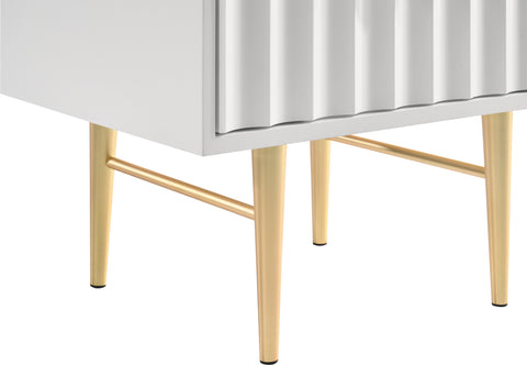 Akoya White Gloss Night Stand NS