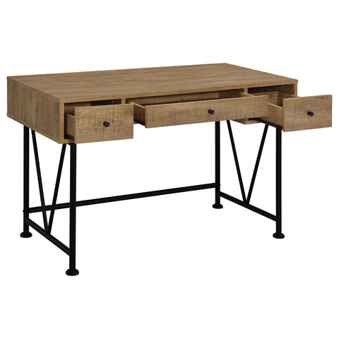 Croyden 47-inch 3-drawer Writing Desk Mango