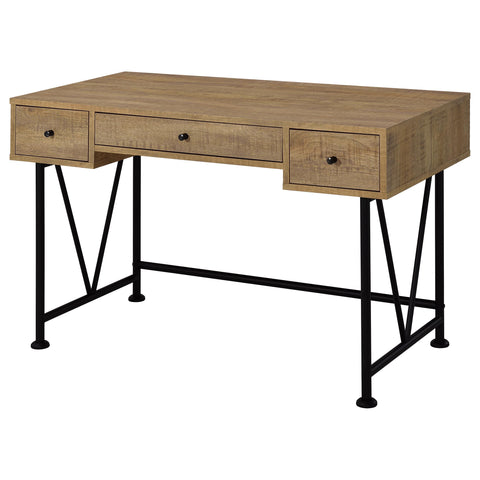 Croyden 47-inch 3-drawer Writing Desk Mango