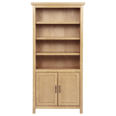 Reseda 72-inch 2-door Home Office Cabinet Bookcase Light Ash