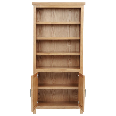 Reseda 72-inch 2-door Home Office Cabinet Bookcase Light Ash