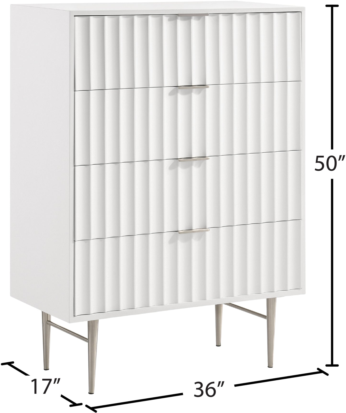 akoya white gloss chest ch