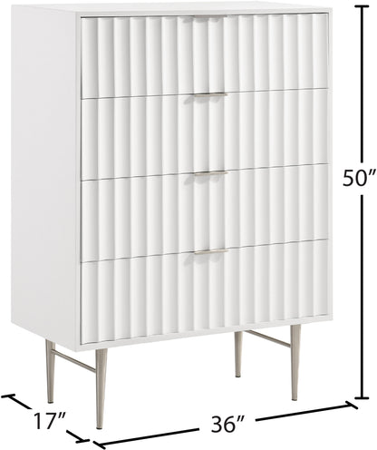 Akoya White Gloss Chest CH