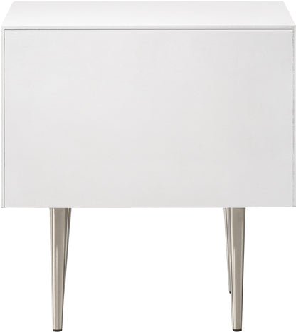 Akoya White Gloss Night Stand NS