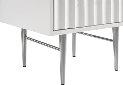 Akoya White Gloss Night Stand NS