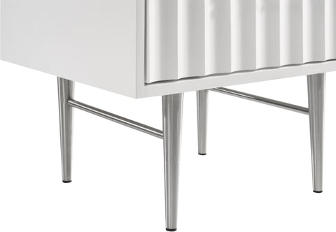 Akoya White Gloss Night Stand NS