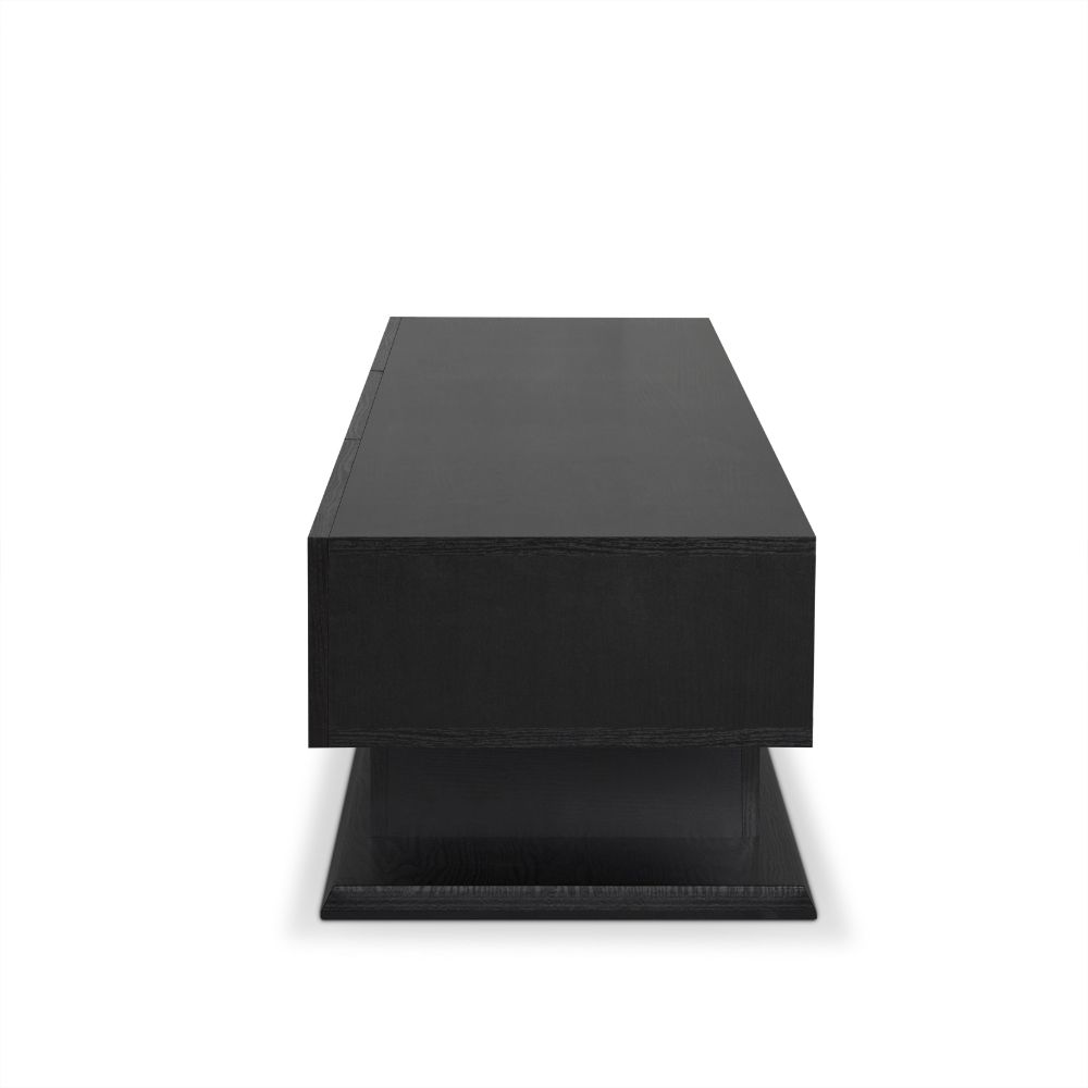 hamish tv stand, black finish