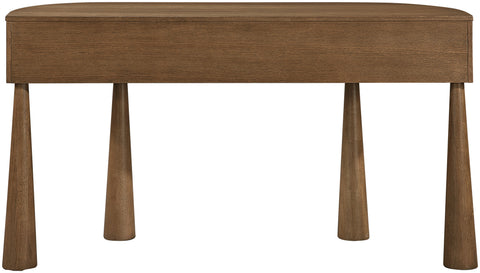 Laurel Brown Acacia Veneer And Solid Wood Console Table, 1 Piece