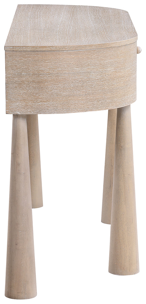 Laurel Natural Acacia Veneer And Solid Wood Console Table, 1 Piece