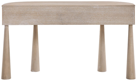 Laurel Natural Acacia Veneer And Solid Wood Console Table, 1 Piece