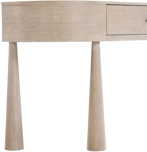 Laurel Natural Acacia Veneer And Solid Wood Console Table, 1 Piece