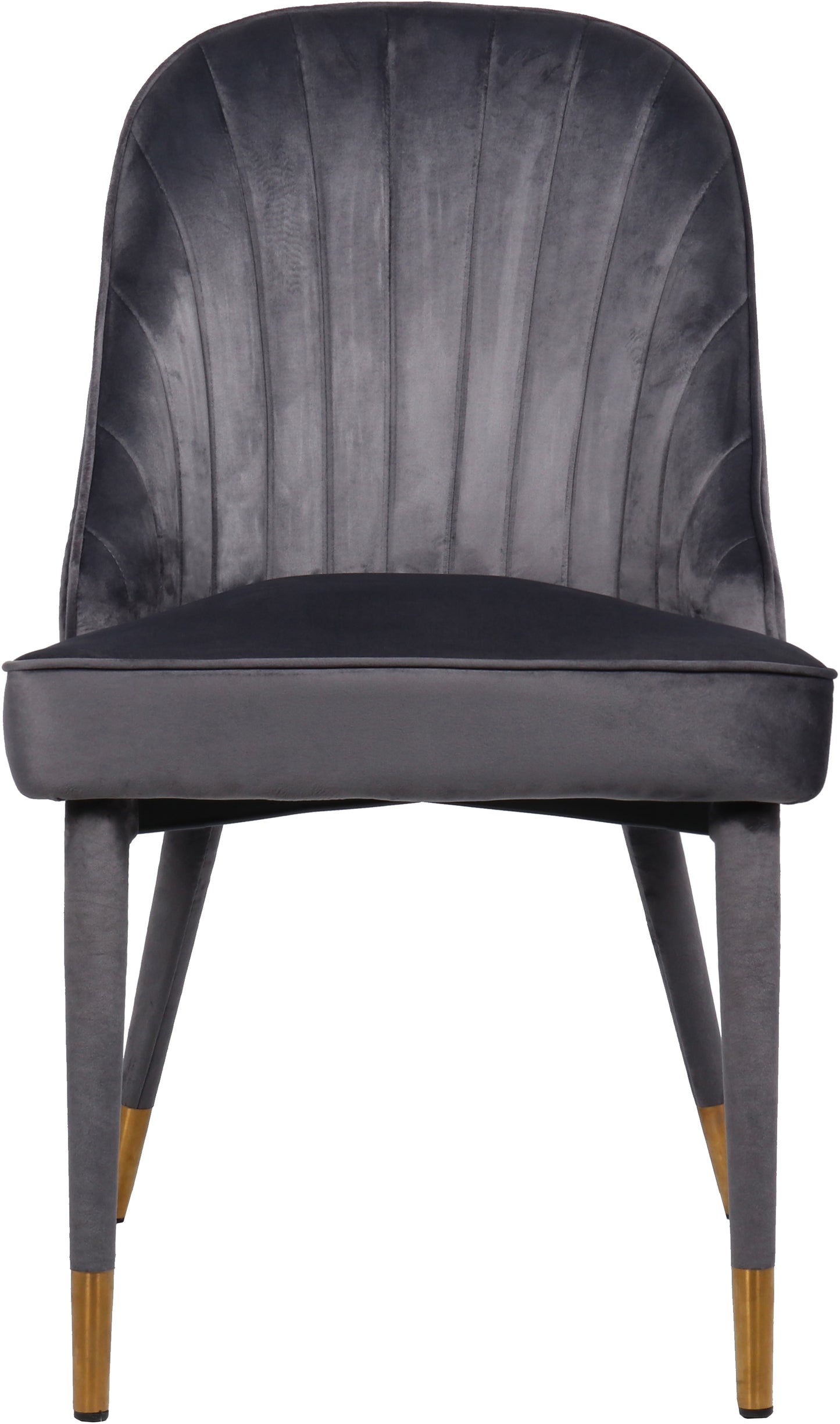 maui grey velvet dining chair c