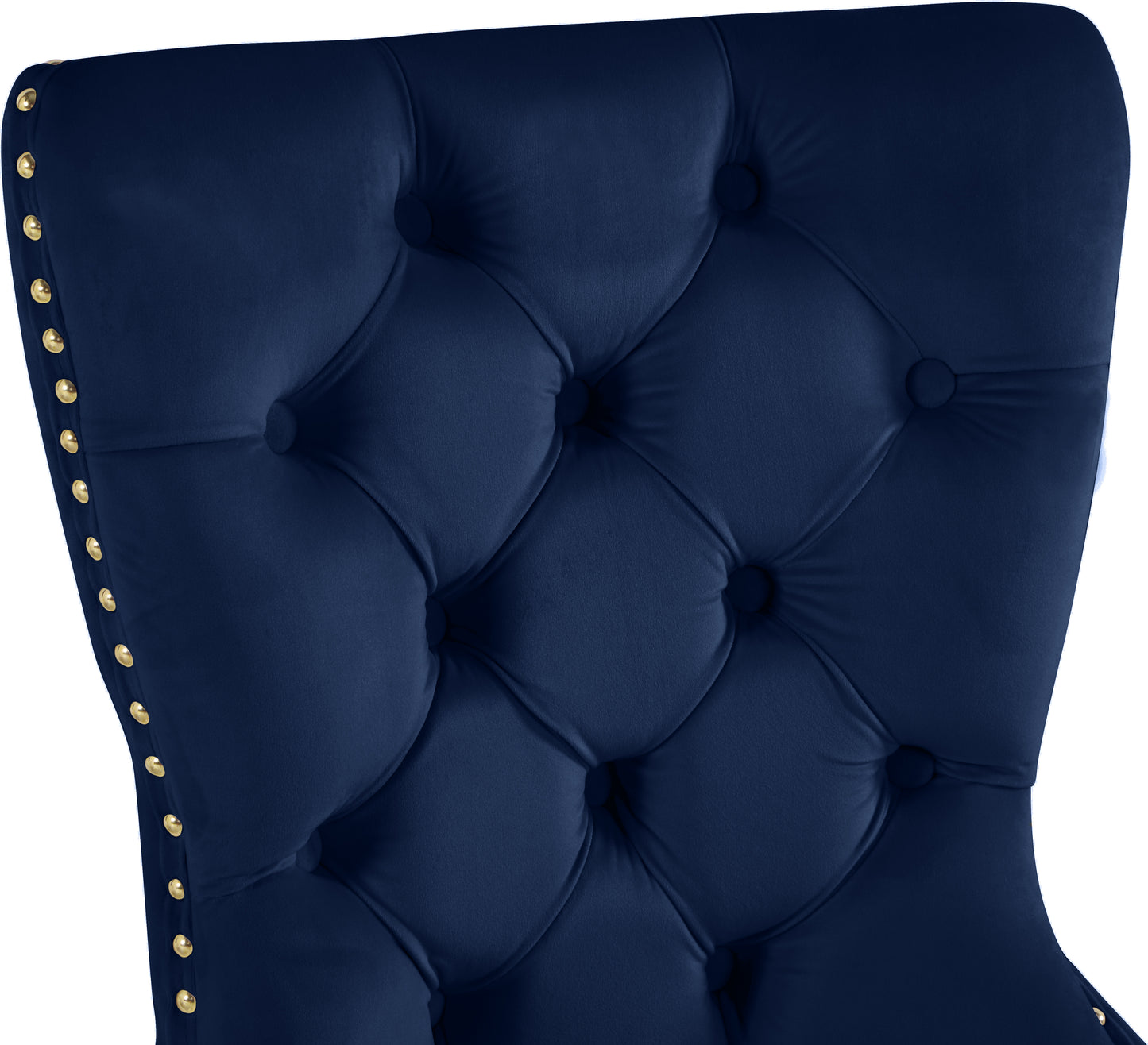 xoxo navy velvet dining chairs c