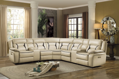 Brigitte (4/6)Power Armless Reclining Chair