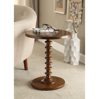 House Acton Accent Table, Walnut Finish