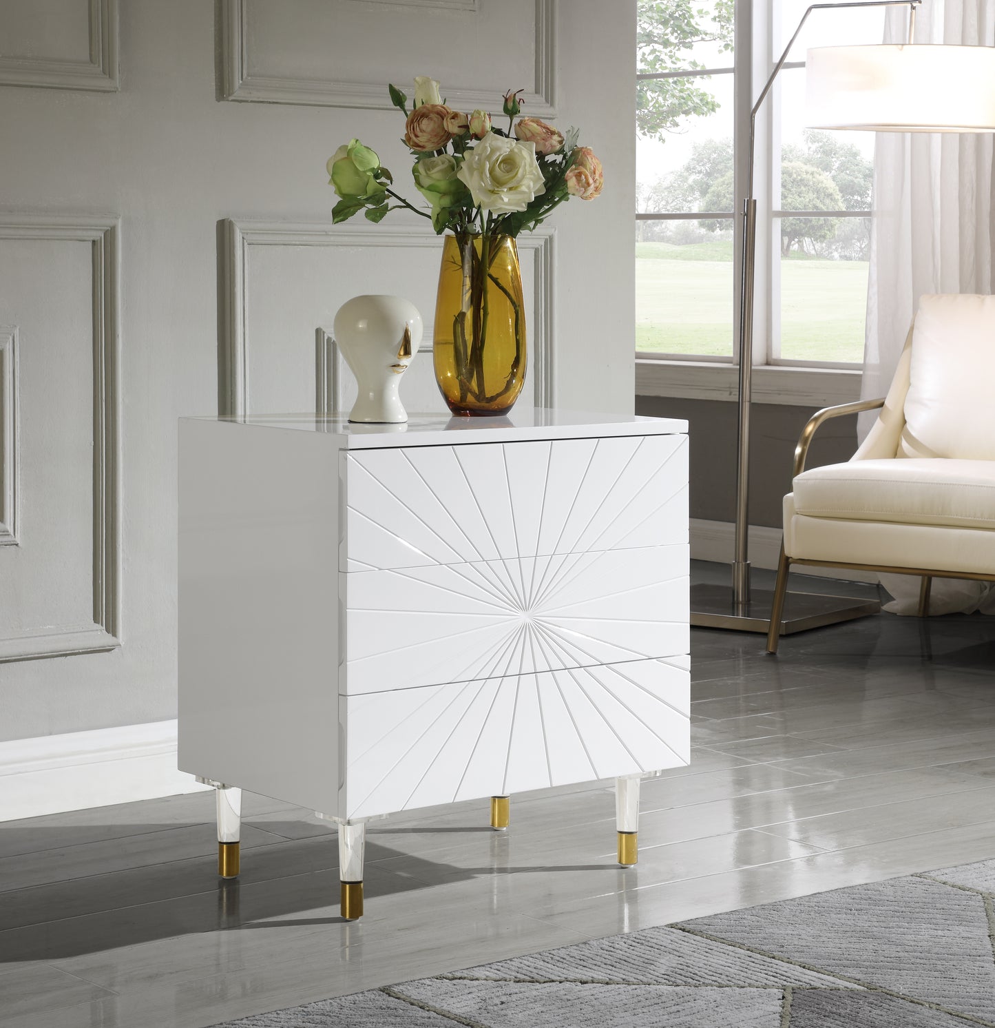 messina side table